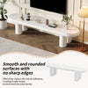 White Painted Coffee Table, TV Stand for TV up to 70 inch, TV Table, 160x40x40cm