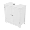 Modern Bathroom Sink Cabinet Under Basin Unit Cupboard Storage Furniture White