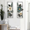 Metal Wall Art Flower Hangings Wall Sculptures Livingroom Decor Ornament 33*21in