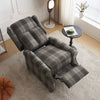 Recliner Padded Armchair for Living Room, Push-Back Reclining Chair