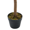 Realistic Artificial Lemon Tree 120cm 4ft Plastic Indoor Plant Office Desk Decor