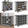 16 Cube Bookcase Shelf Display Stand Cabinet Storage Shoe Rack Clothes Organiser