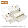 Coffee Table With Storage Lift Top Up Drawer Shelf Living Room Furniture White