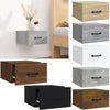 Bedside Cabinets Floating Bedroom Nightstand Drawer Wall Mounted Wood