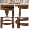 360 ° Swivel Bar Stool Set of 2 Kitchen Dining Chairs Counter Height Stool 74CM