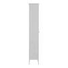 Bathroom Mirror Cabinet Storage Single Door Tallboy Mirrored Cupboard Furniture