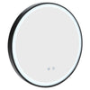 XLarge BlackFrame Illuminated LED Bathroom Mirror Beauty Makeup Salon Spa Mirror