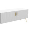 TV Entertainment Unit for Living Room with Drawer Doors Sideboard Cabinet White