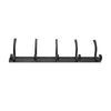 Heavy Duty Wall Hanger Hooks Organiser - Wall Mounted Coat Rack with 5 Hooks