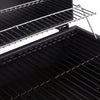 Outdoor Jr Smoker Barbecue Charcoal Portable BBQ Grill Camping Garden w/ Wheels