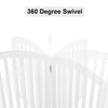 Folding 3/4 Panels Wood Pet Baby Safety Gate PlayPen Stair Doorway Secure Guard