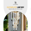 Modern Crystal Wall Lamp Sconce Light for Bedroom Living Room Kitchen Hallway