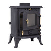 Fireplace Cast Iron Heater Home Log Burning Flame Effect Living Room Stove 4500W