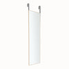 Full Length Over Door Mirror Door Hung Mirror Dormitory Wardrobe Bedroom Mirror