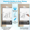 Magnetic White Board Large Standing White Board 120 x 90 CM Office-Black