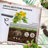 Garden Raised Flower Bed Outdoor Trough Galvanise Frame Plant Vegetables Planter