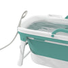 ExtraLarge Folding Bathtub Bath Tub Adult Spa Sauna Soaking Barrel Massage 153cm