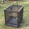 Parrot Travel Cage Parrot Transport Carrying Cage African Grey Cockatoo Carrier