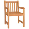 3 Piece Garden Dining Set Solid Wood Teak