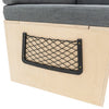 L-Shape Camper Van Bed & Cushions Bench Storage Sliding Sofa 1800 x 1200mm