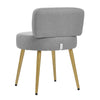 Occasional Linen Dressing Table Makeup Vanity Chair Cushiony Seat Kids Low Stool