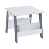 Kids Table and Chairs Set Wooden Children's Desk Table and 2 Chairs Stools Set
