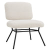 Lambswool Fabric Armchair Tub Chair Single Sofa Lounge Shell Padded Living Room