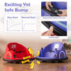 Electric Ride on Bumper Car 12V Electric 360° Spin Car Purple