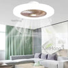 6 Speed Large LED Ceiling Fan with Lighting LED Light Adjustable Wind + Remote~