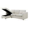 Dusk Soho Natural Linen Look Left Hand Storage Chaise Sofa RRP £859