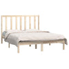 Bed Frame Solid Wood Pine 140x190 cm