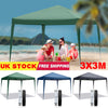 3m x 3m Garden Heavy Duty Pop Up Gazebo Marquee Party Tent Wedding Canopy New