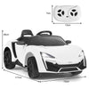 12V Battery Powered Electric Car Toys Kids Ride On Vehicle w/Remote Control