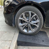 2x Anti Slip Rubber Ramps Motorcycle Ramp Car Driveway Curb Slop Ramp Threshold