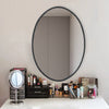 XL Round/Arched/Square Metal Frame Mirror Industrial Wall Vanity Makeup Bathroom