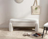 Storage Bench Stool Upholstered Bedroom Bench Window Seat for Hallway/Entryway