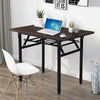 Folding Writing Desk Laptop Table Home Office Study Workstation Shelf Storage UK