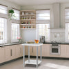 60cm Worktop Bench Table Commercial Kitchen Catering Stainless Steel Shelf Stand
