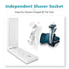 LED Bathroom Mirror Cabinet with Shaver Charging Button Switch Waterproof IP44