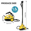 1500W Steam Cleaner 4 Bar Multipurpose Steamer 1.5L High Temp Steaming Machine