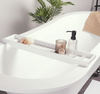 OHS Bath Trays for Across The Bath, Home Spa Bath Caddy Bamboo Bath Tray 8-4-560