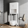 Over The Toilet Storage Cabinet Freestanding 4-Tiers Bathroom Organizer Shelves
