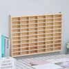Car Model Display Case 1:64 Toy Car Wood Storage Box Collection Showcase Shelf
