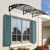Door Canopy Awning Shelter Front Back Porch Outdoor Shade Patio Roof Rain Covers