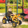 12V Battery Powered Kids Ride On Excavator Children Electric Motorized Truck Toy