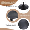 Ralex-chair Bar Stools Set of 34,Swivel Counter Height Barstools with Back,Black