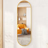 120cm Wall Mounted Oval Mirror Full Length Dressing Mirror Vanity Bedroom Mirror