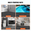 Interlocking Drainage Floor Mat 12" x 12" PVC Non-Slip Floor Tiles 12 Pack