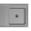 Sink Stainless Steel Catering Kitchen Cabinet Single Bowl 1.0 Unit LH Drainer UK