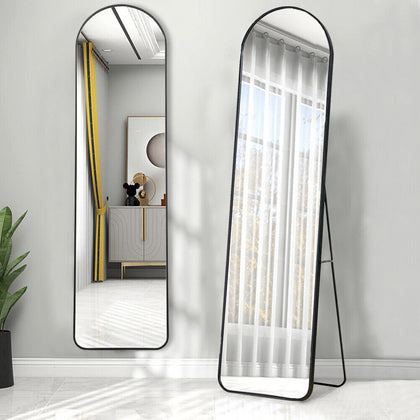 Large Full Length Dressing Mirror Free Standing&Wall Mounted Vanity Glass Mirror